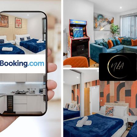 City Centre Apartment With Free Parking, 2 Bathrooms, Netflix And Wifi - Suitable For Contractors And Families - By Noor Luxury Accommodations Birmingham Exterior photo